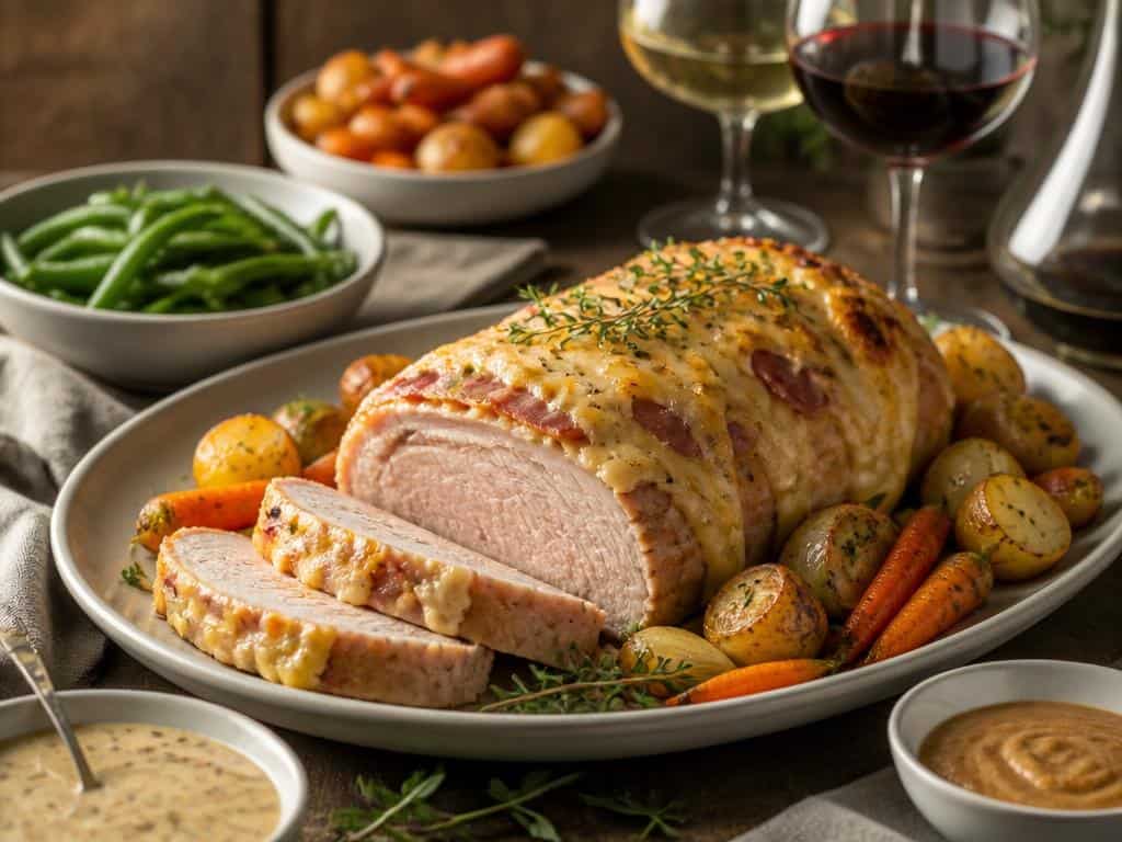 accompagnement pour roti de porc orloff